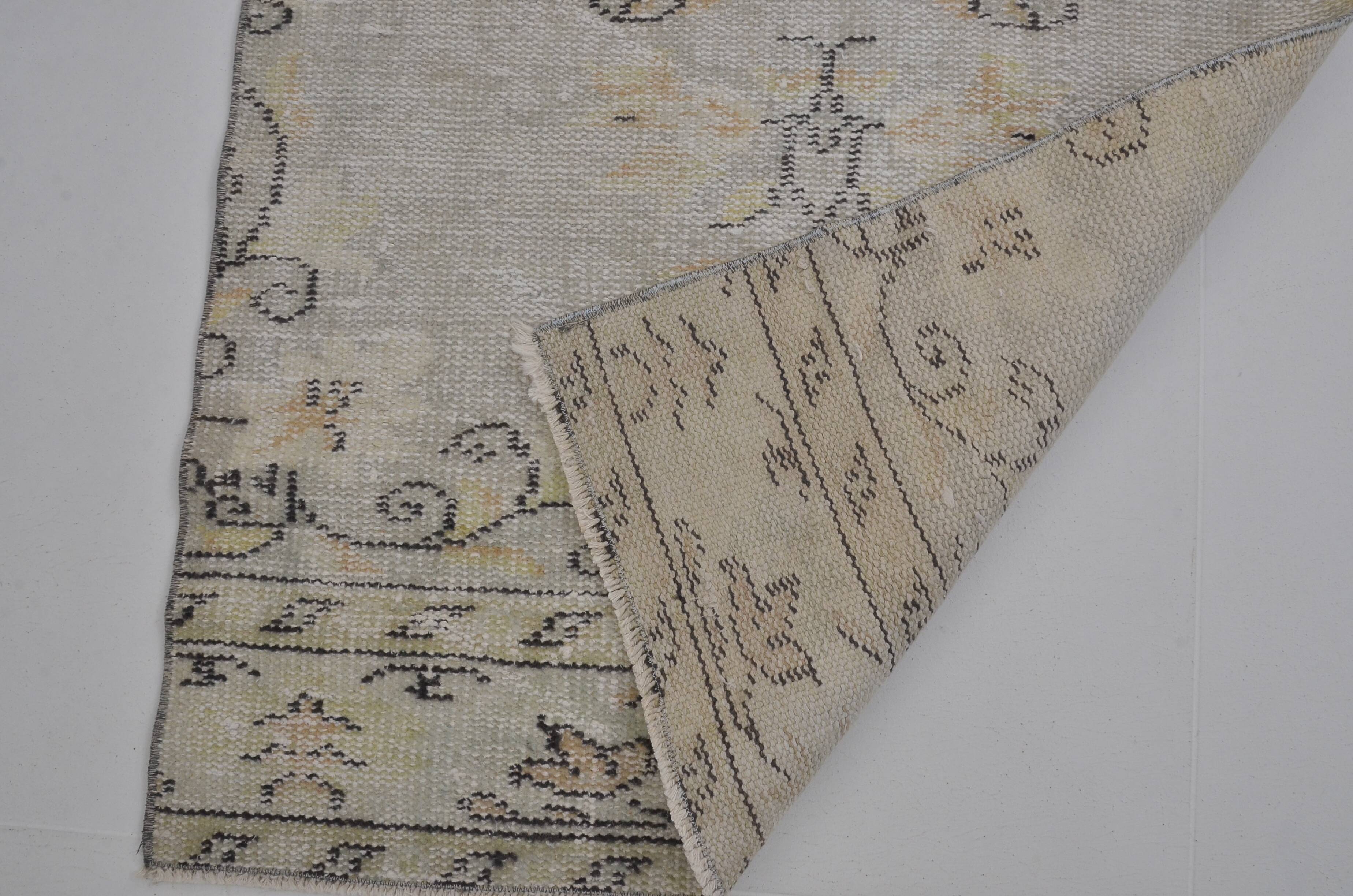 Vintage Oushak Runner sku 1755