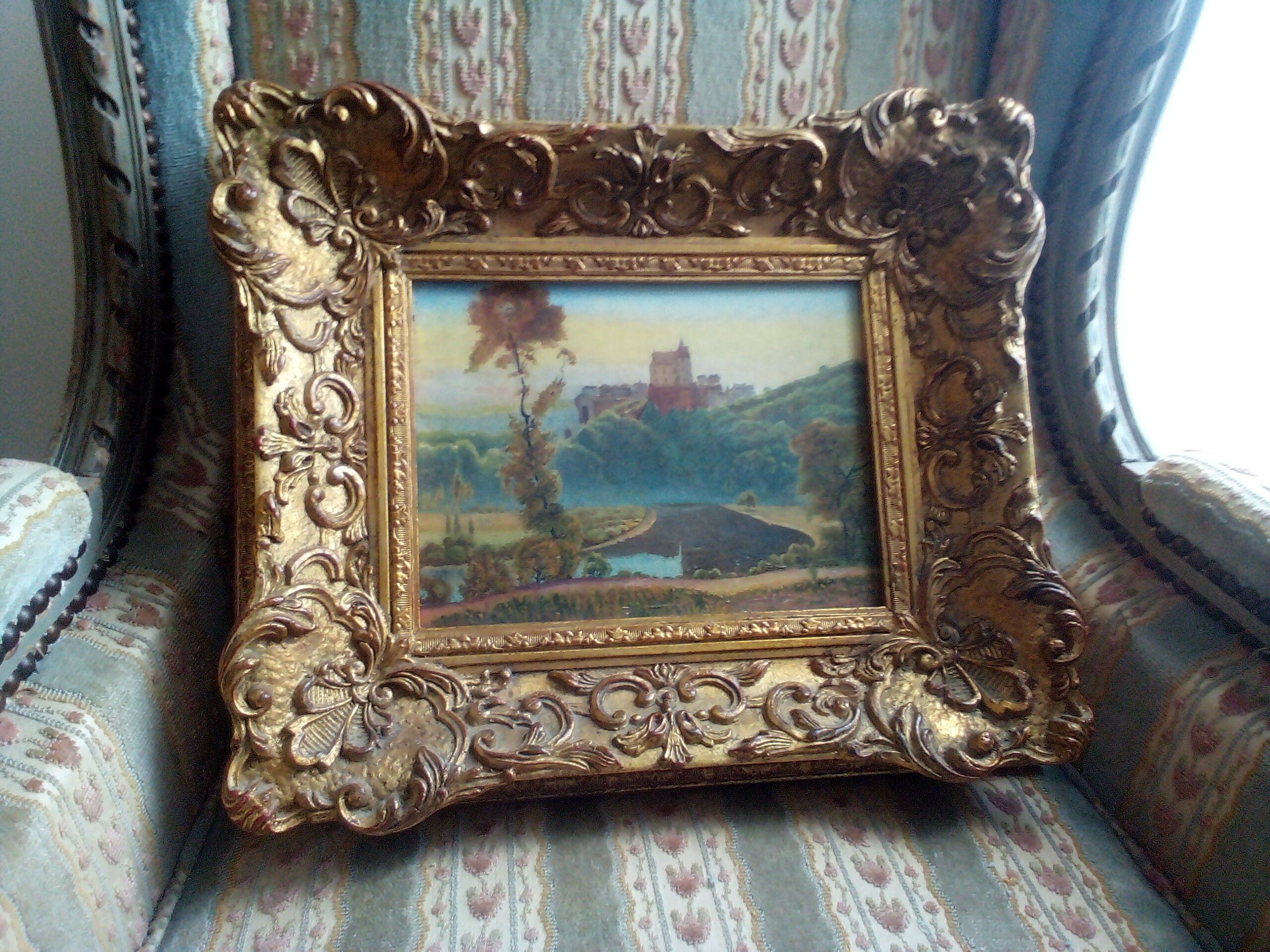 Tableau paysage XIXème