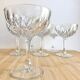 6 vintage champagne glasses (60's)