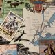 Old map poster on New York from 1948 - JP Pinchon