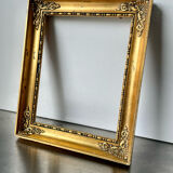 Cadre de style empire dimensions bois doré 26 cm x 21,5 cm
