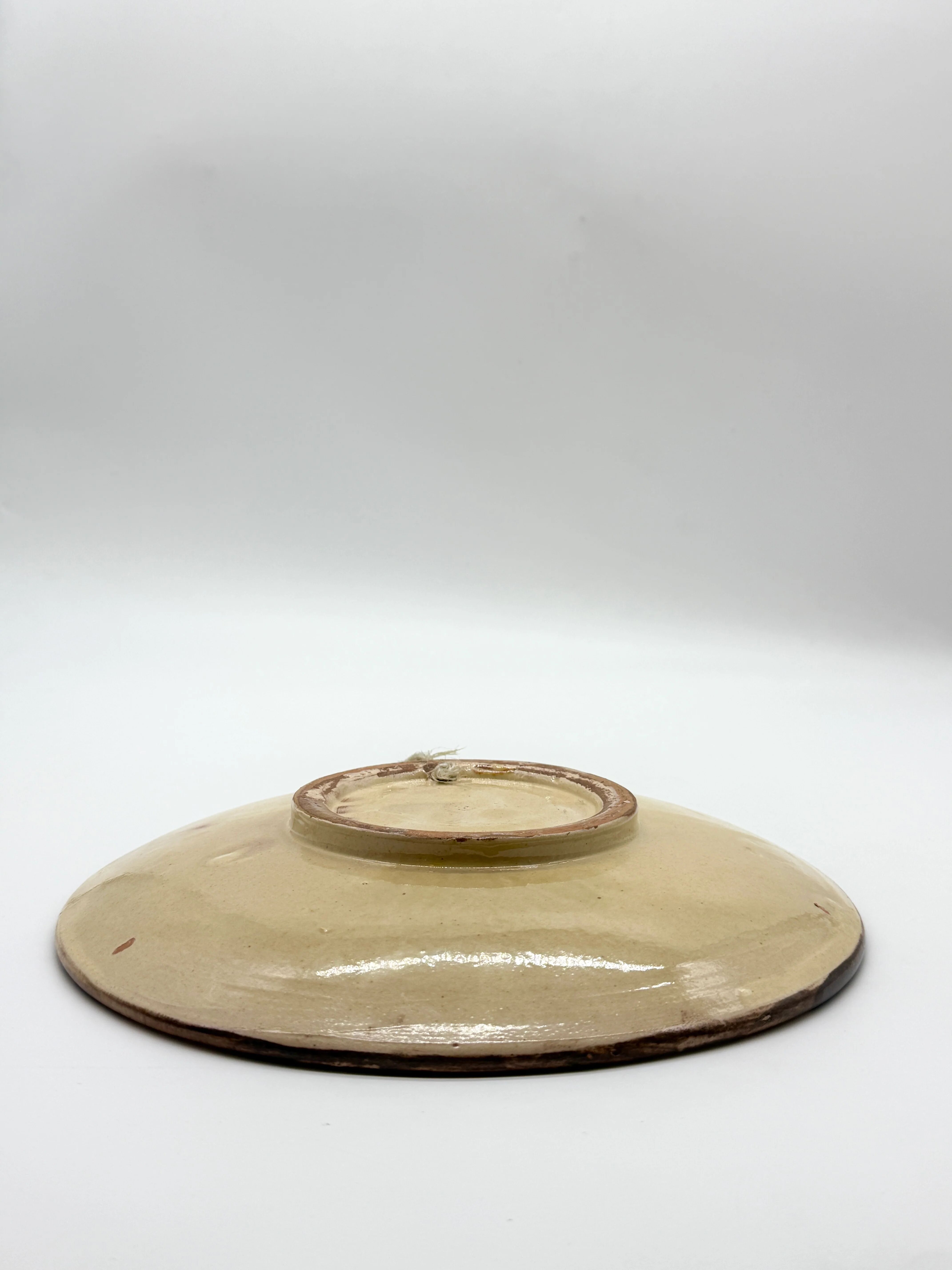Fantastic fish plate, Puigdemont, Catalonia 1960s