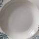 Set of 6 old Hollow Plates Earth of Iron mismatched