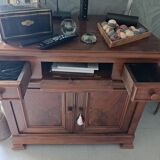 Walnut bathroom furniture