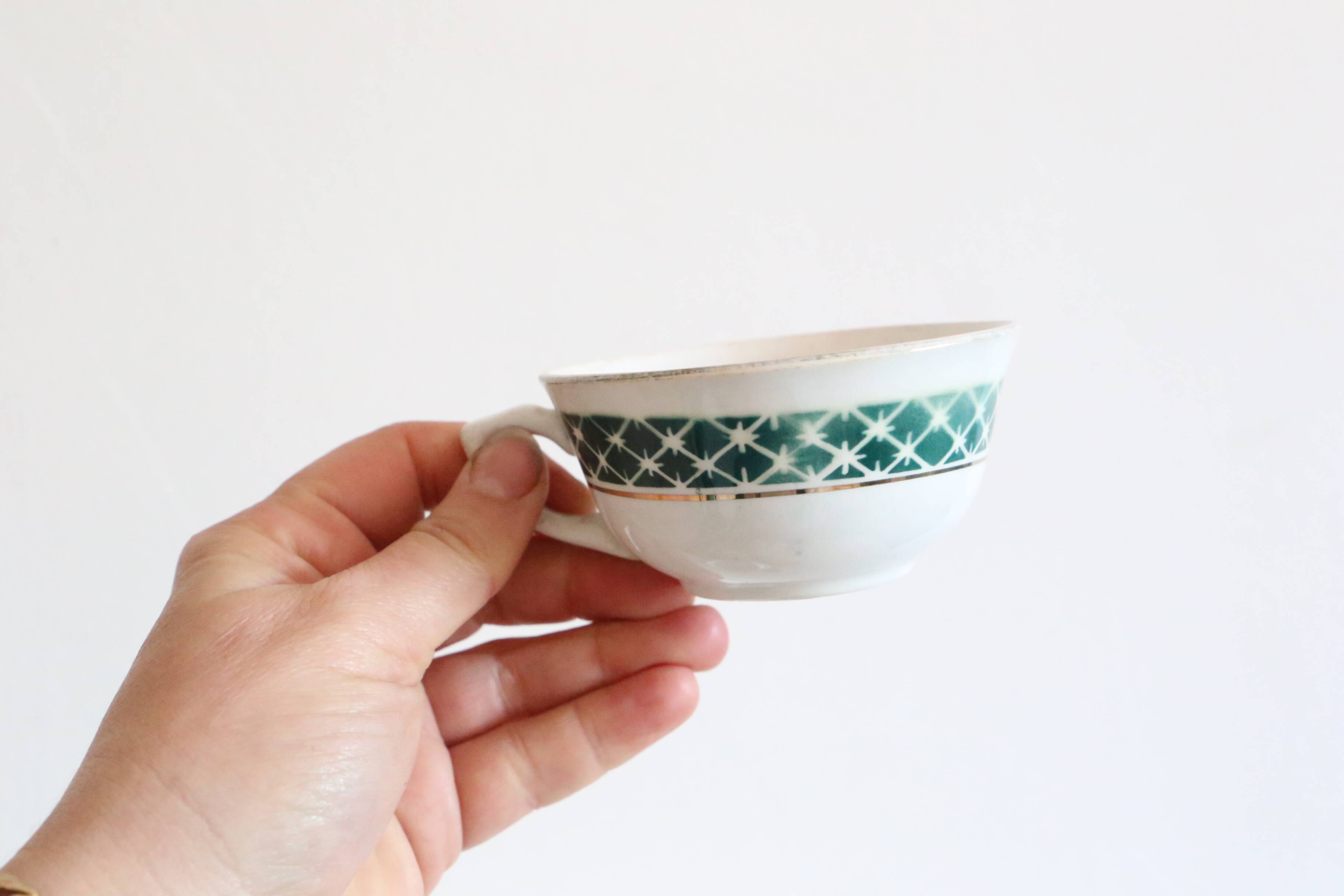 Pair of ceramic cups