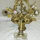 Lustre corbeille Louis XVI en bronze