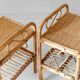 Midcentury Modern Italian Bamboo Side Tables, set of two, Italy 1960s