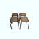 4 vintage industrial Mullca stools, workshop, school