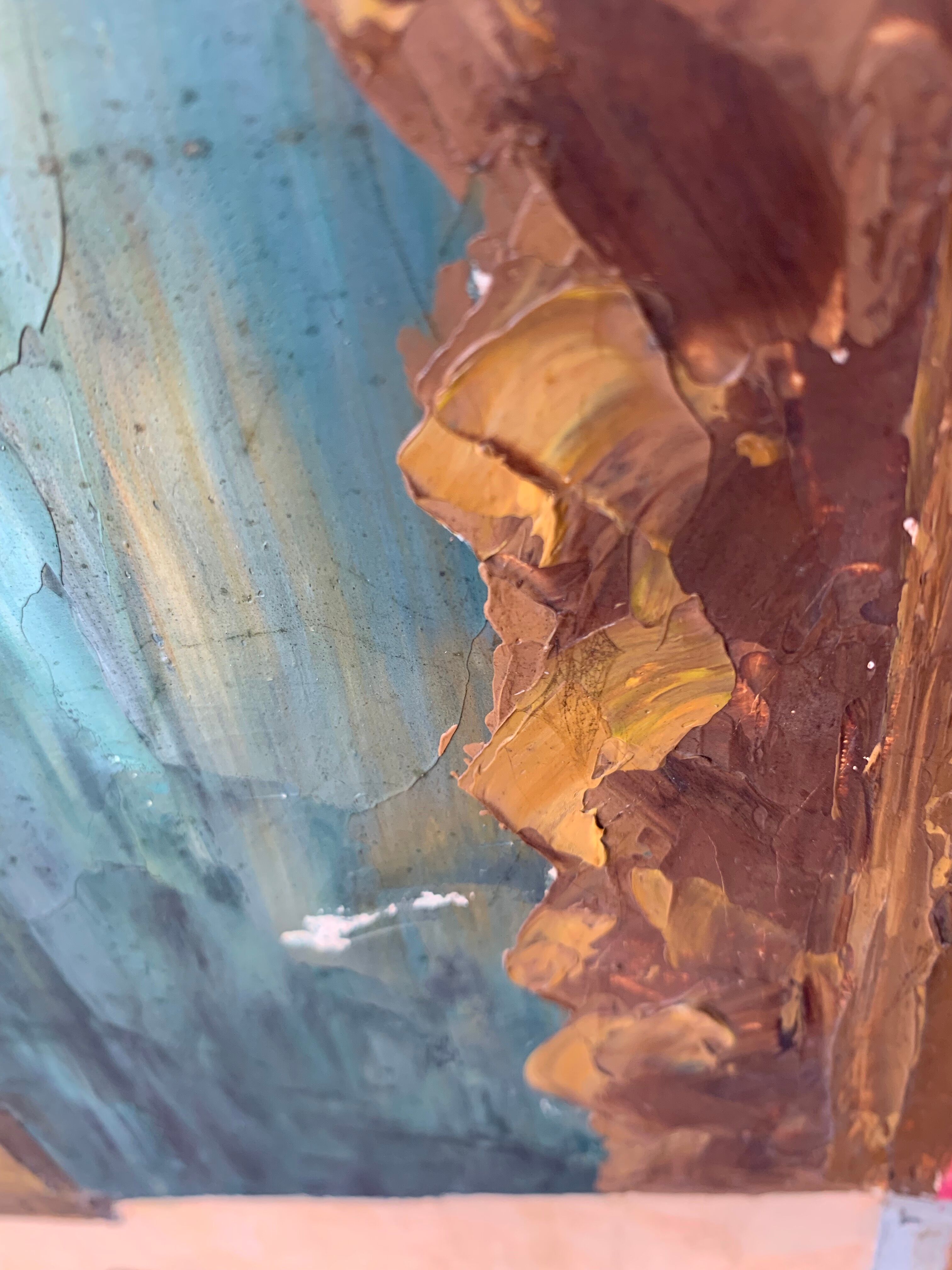 All sold! Large oil on canvas 1938.170 x125cm