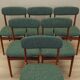Set of six teak chairs, Danish design,  N. & K. Bundgaard Rasmussen