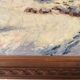 Table, winter landscape under snow 50/60s