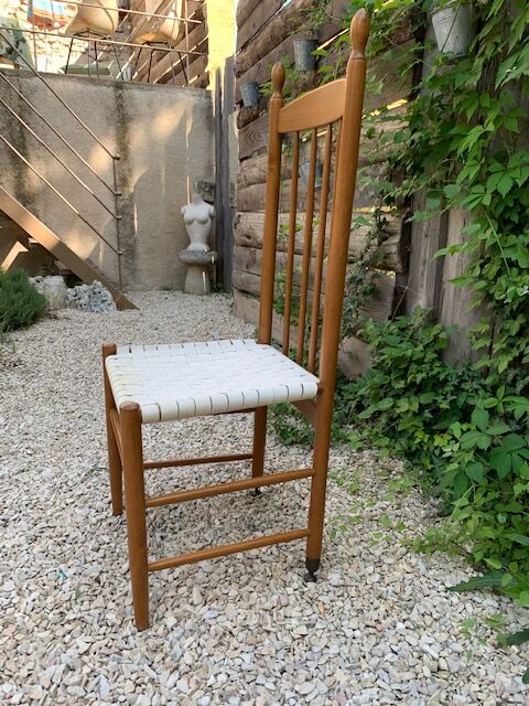 Lot de 4 chaises Roche Bobois années 80