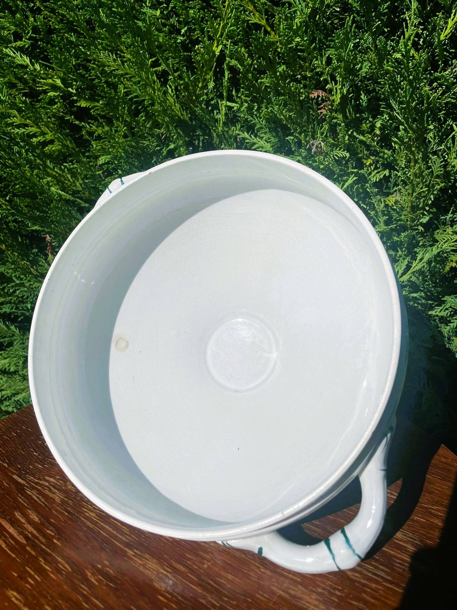 Castres earthenware soup tureen