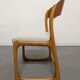 Series of 6 Baumann sleigh chairs from the 60s/70s