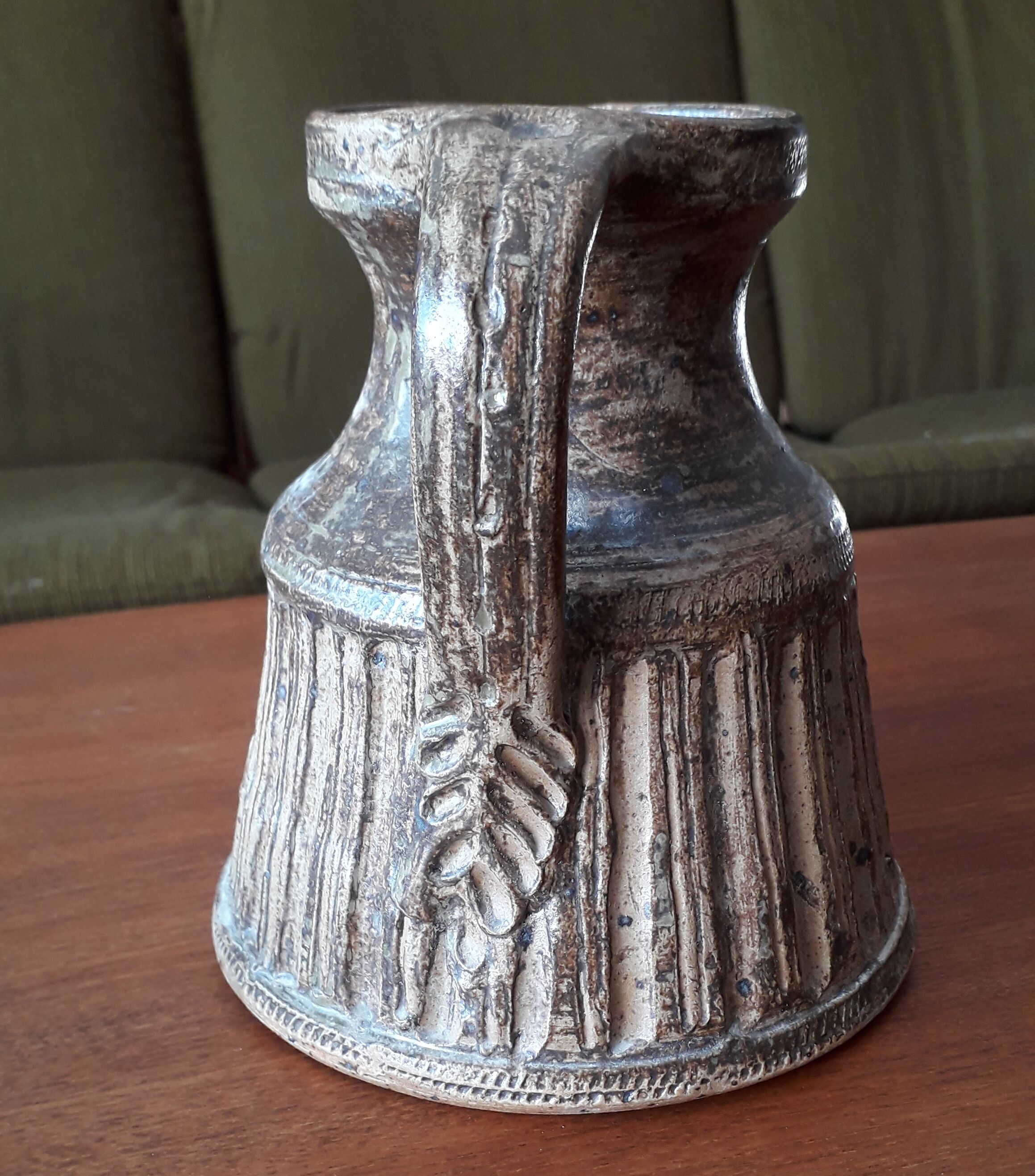 Pichet en grès de la Poterie La Hulotte - Caylus
