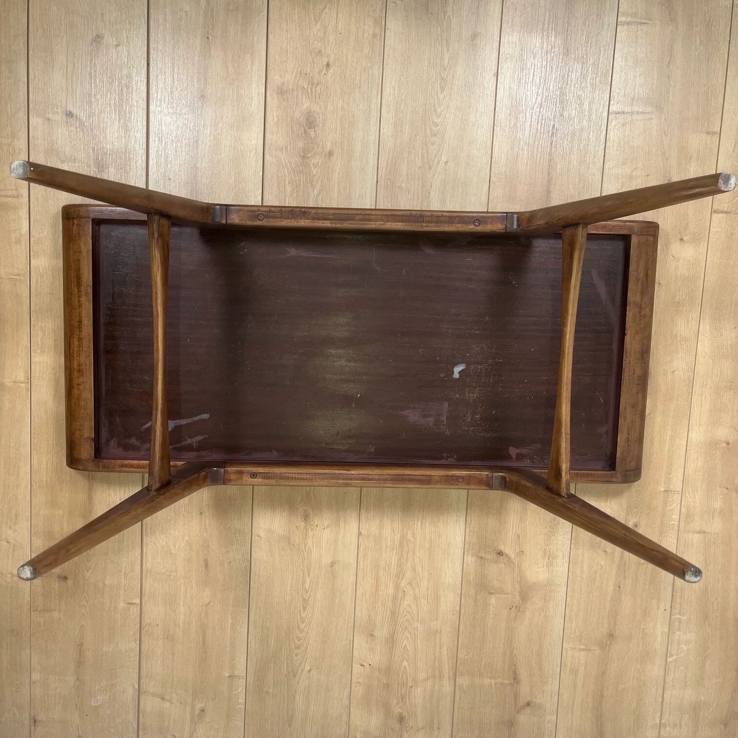 Table basse danoise en teck, 1960-70