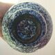 Thick ceramic vase in art deco style