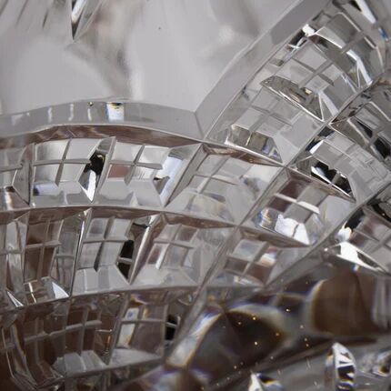 Handmade crystal vase Dresden Crystal - H 30 cm