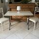 Marble bistro table