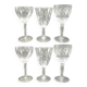 Set of 6 small glasses