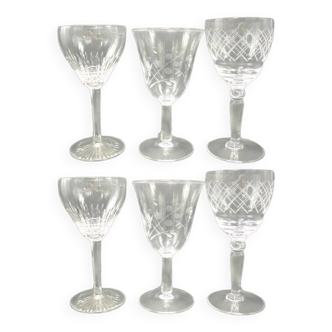 Set de 6 petits verres