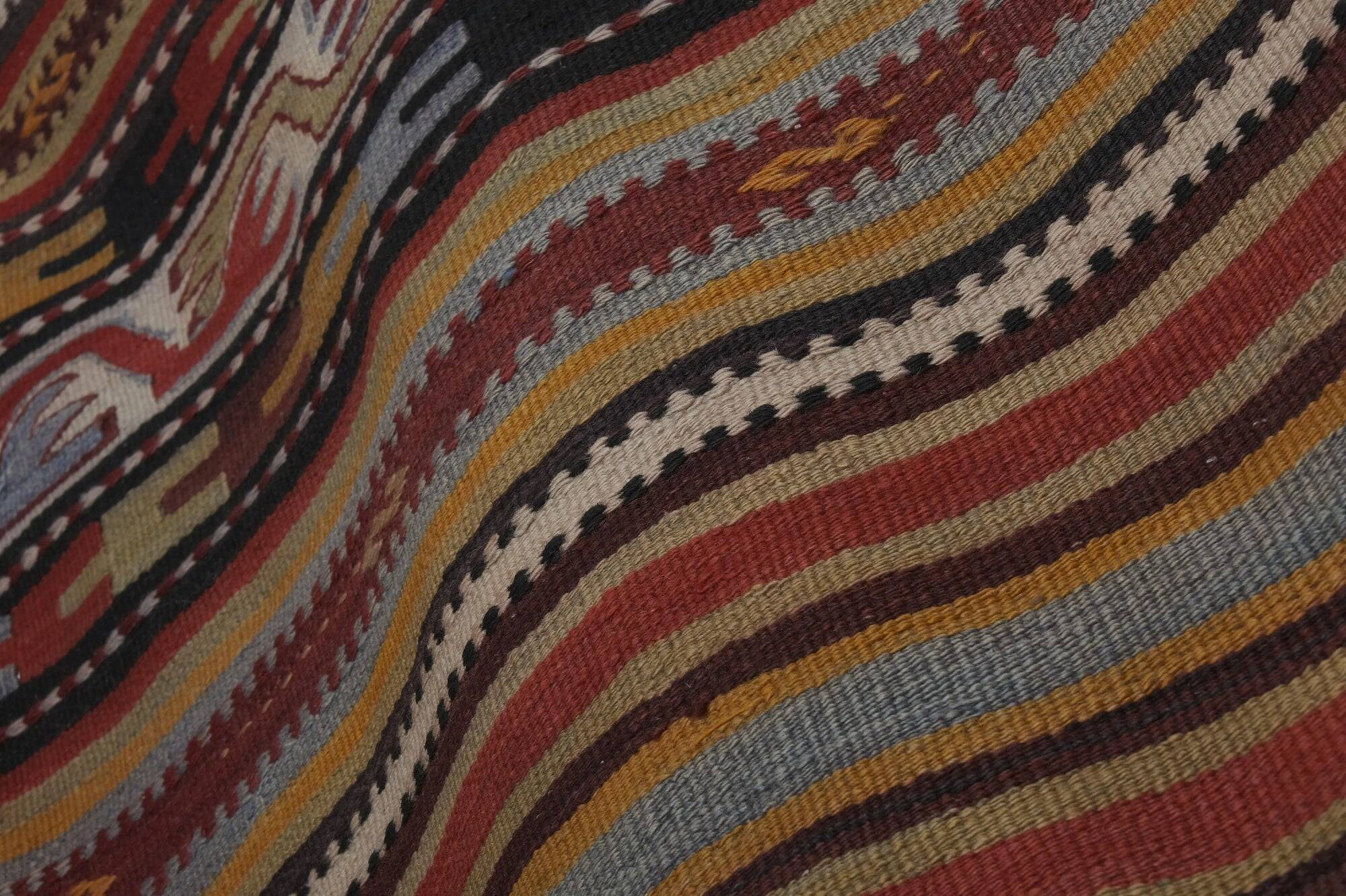 Tapis de couloir turc vintage