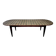 Large oval bistro table dimensions 255 cm