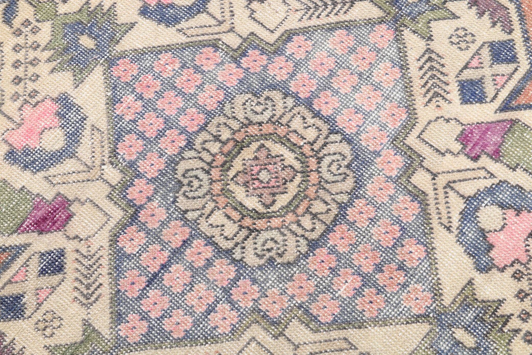 4x7 Brunt Red Oriental Handmade Vintage Rug, 142x224Cm SK 6770