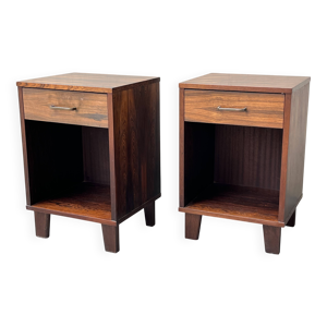 Tables de chevet en palissandre