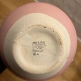 Pink gradient ball vase