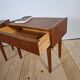Pair of vintage bedside tables with drawers – Denmark, 1960s