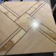 Vintage coffee table from the 80s in travertine and onyx made in italy