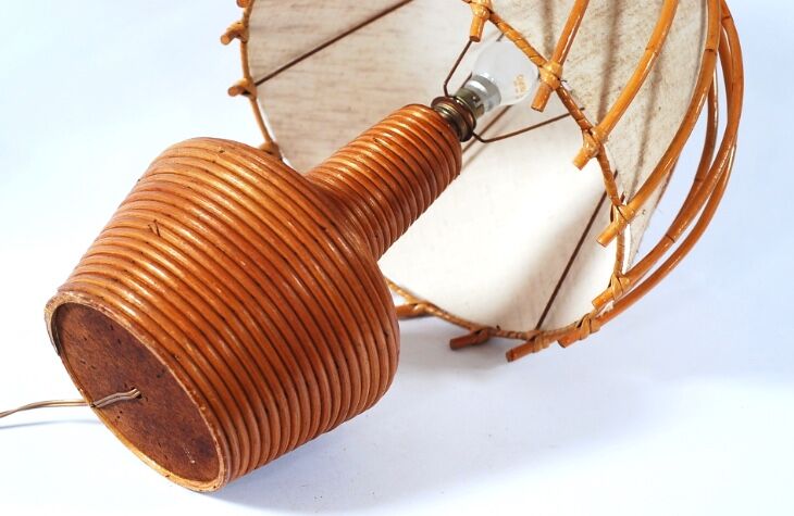 Lamp rattan