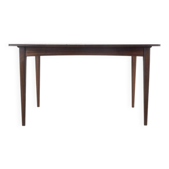 Table à manger extensible vintage du milieu du siècle Richard Hornby en afromosia