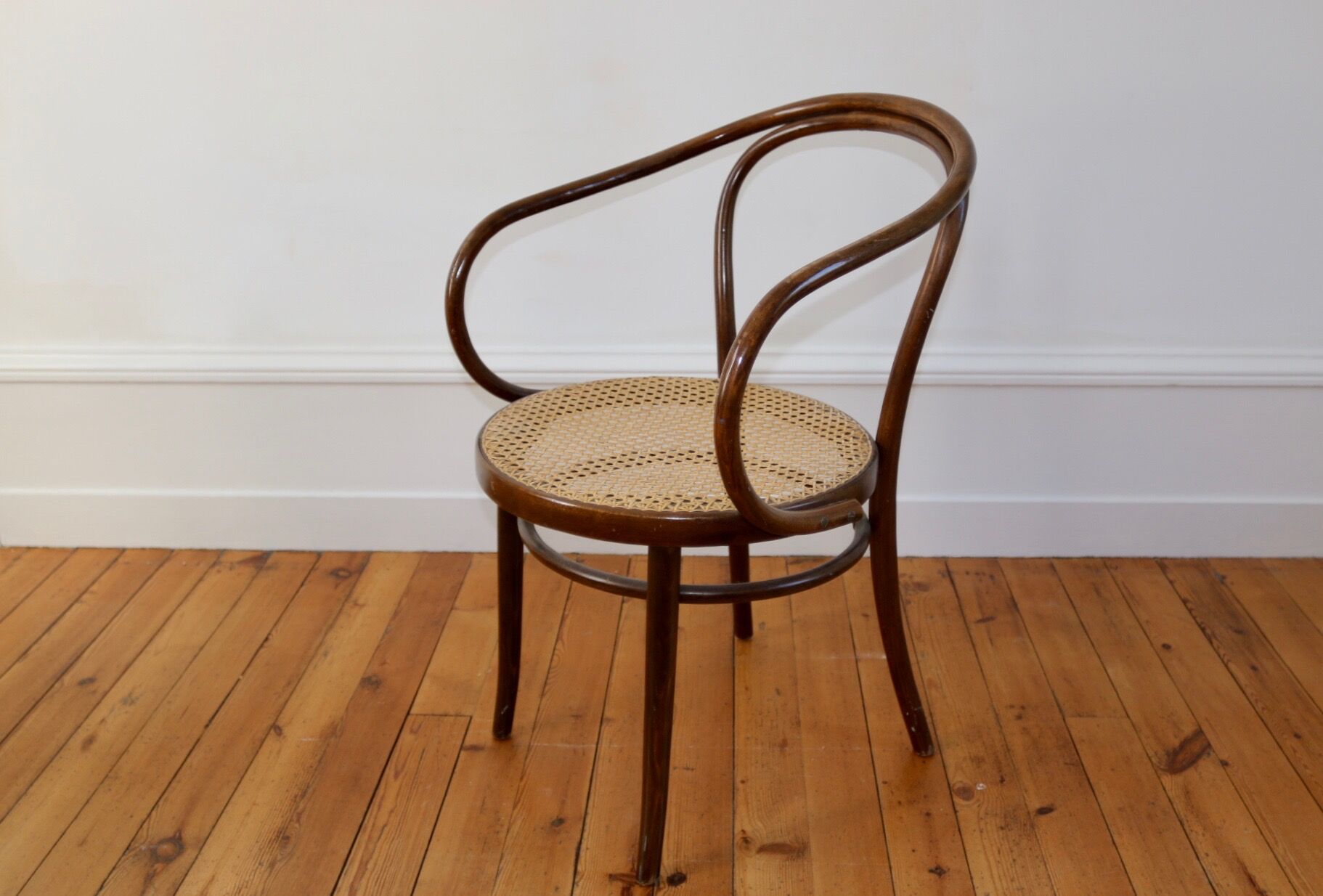 Fauteuil Thonet 209 "Le Corbusier" années 50 Radomsko