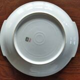 Platter and 11 dessert plates in Chapus Frères Limoges porcelain