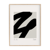 Framed abstract giclee art print 50x70cm