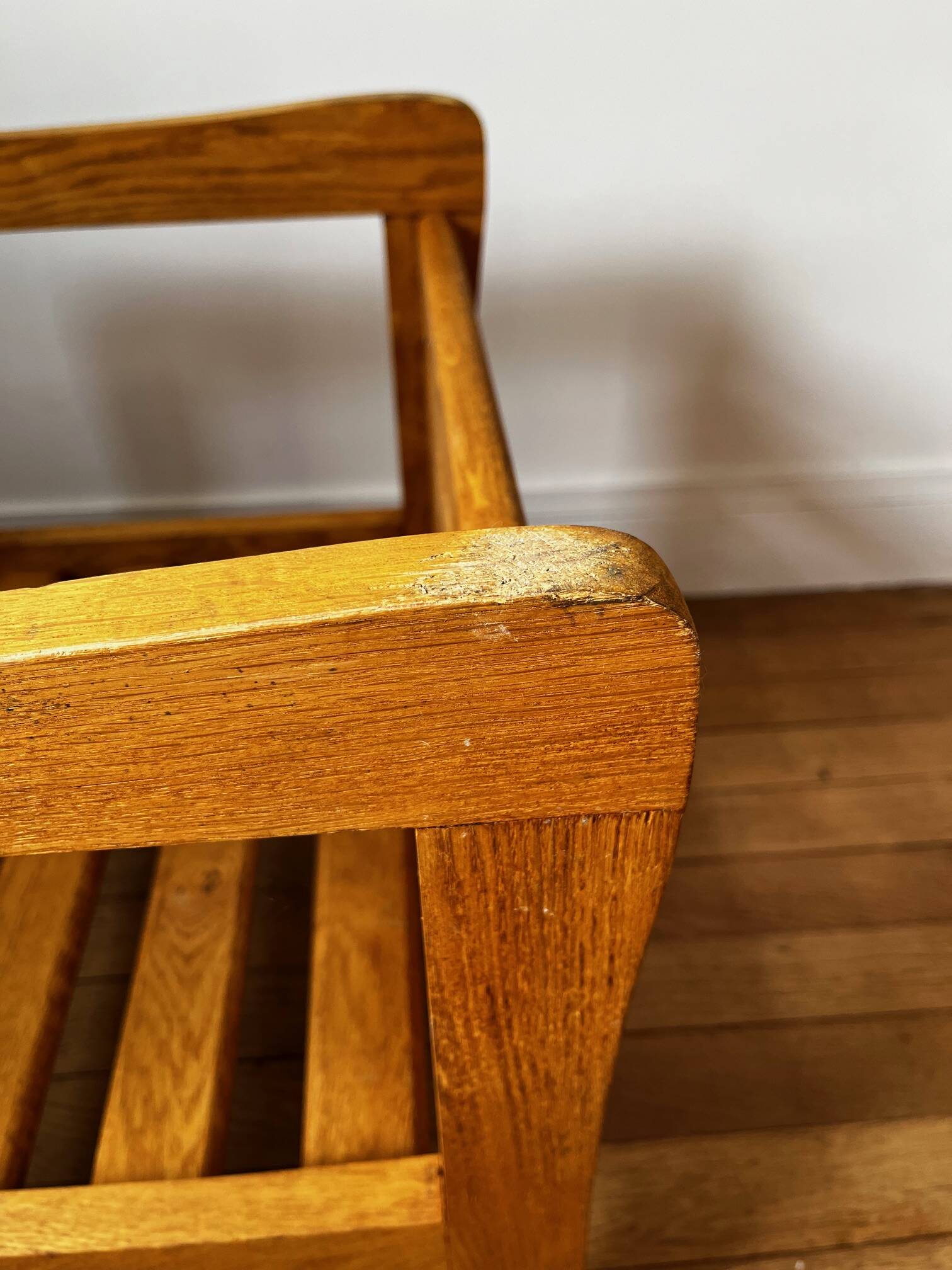 Marcel Gascoin 3-position stool 1950