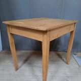 Louis XV style table in natural wood