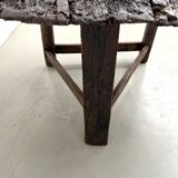 Round table in popular oak, circa 1880.