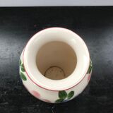 Former Dinis ceramic vase white decor vintage flowers