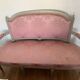 Vintage canapé / Antique banquette in Louis XVI style