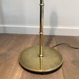 Brass floor lamp