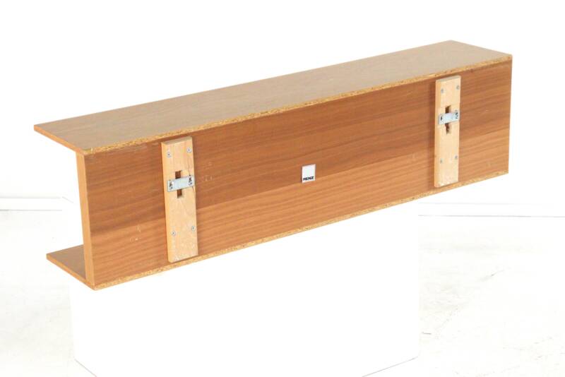 Walter Wirz for Wilhelm Renz wall shelf oak