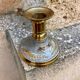 Golden brass candlestick