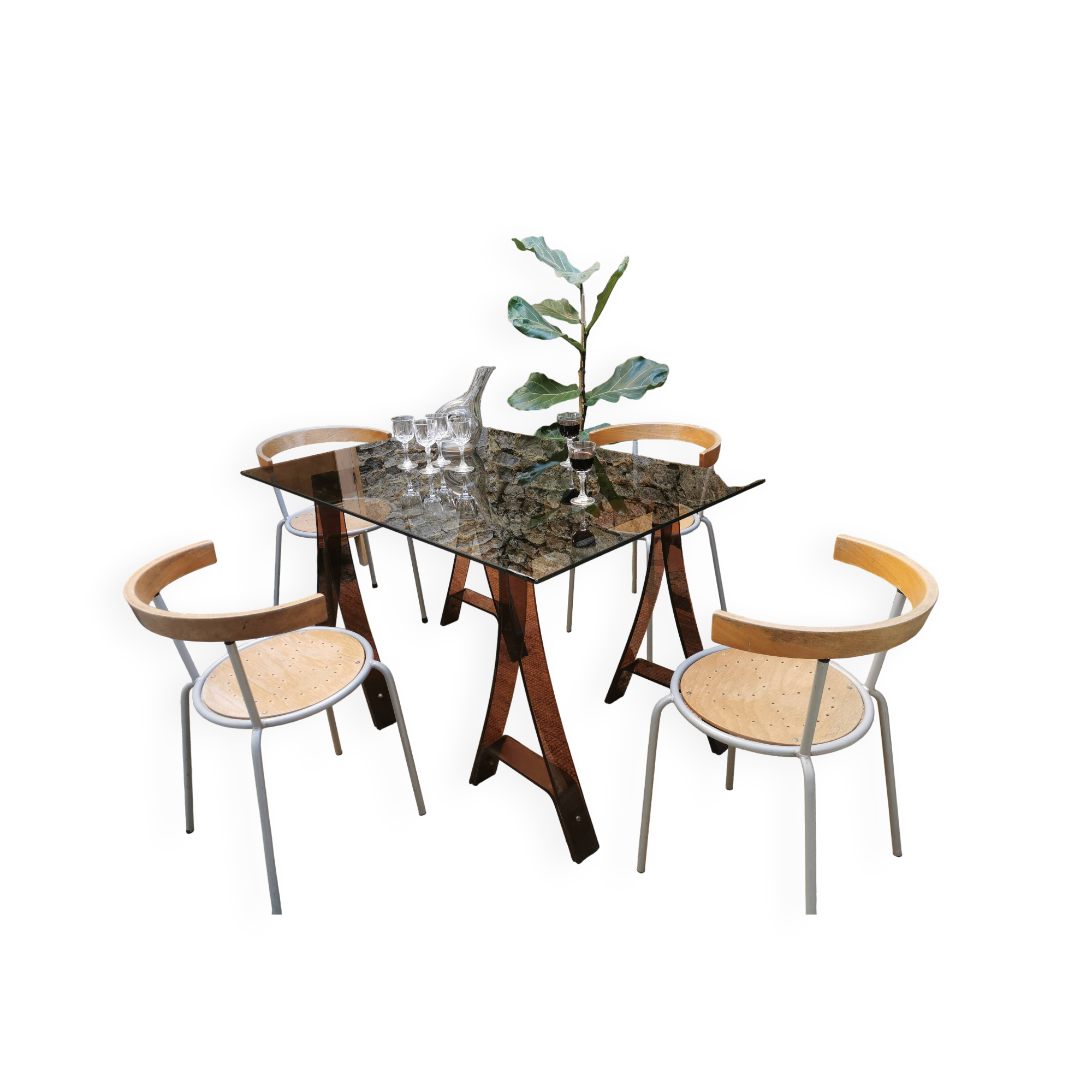 Desk or table "Le Europe" by Gacita & Tiberi – 1970s