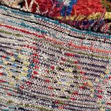 African rug berbere butcheruite vintage, 230x80 cm