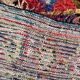 Tapis africain berbere boucheruite vintage, 230x80 cm