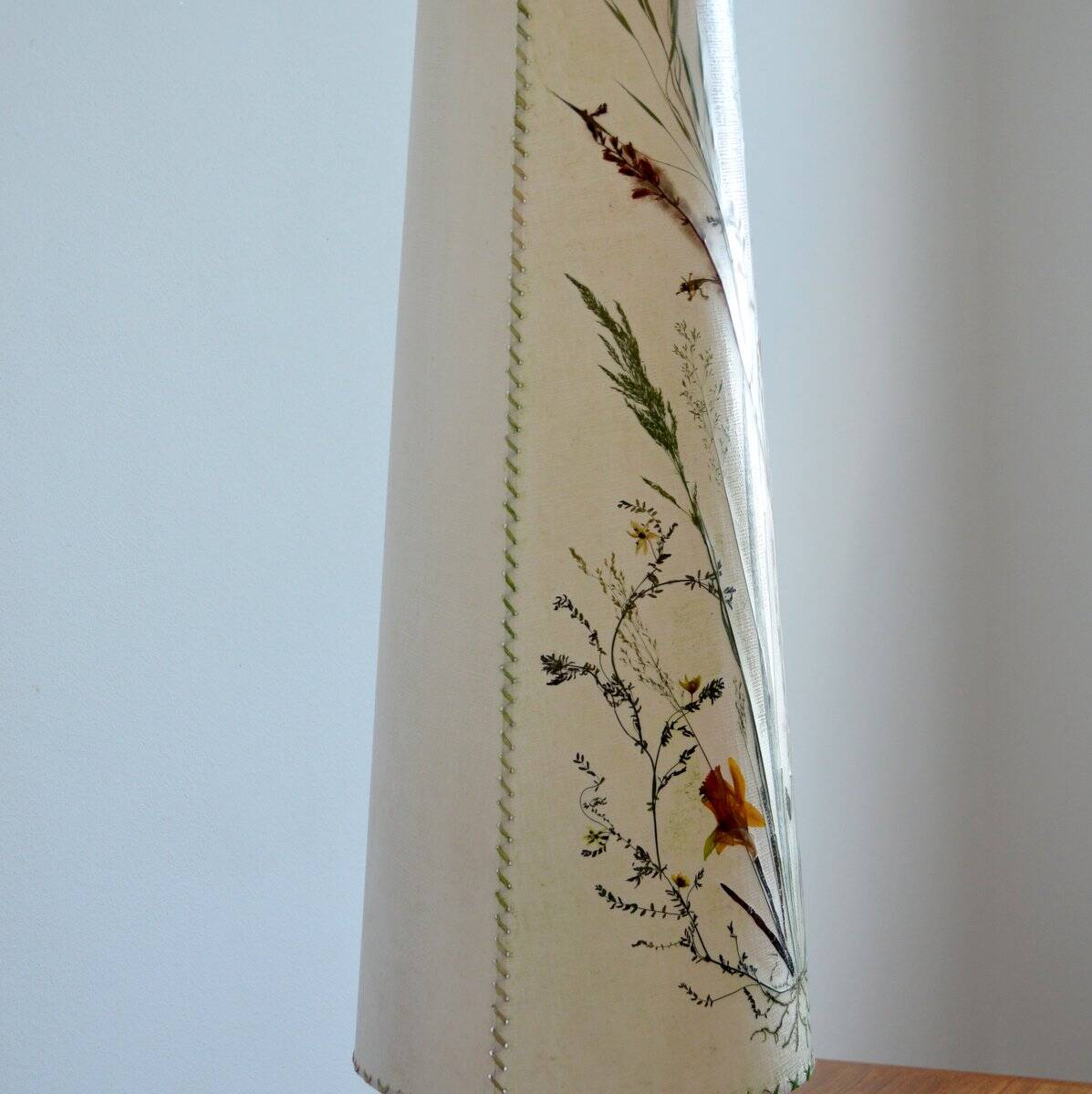 Vintage Herbarium table lamp 1970s