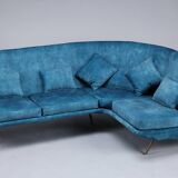 Corner sofa by marco zanuso (1916-2001) published by arflex
